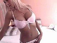 Sexy blondes Luder privat in Unterwsche