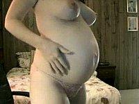 Schwangere nackt gefilmt - Privat Video