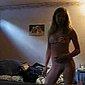 Junges Mdchen (19 beim Privat Strip vor der Webcam