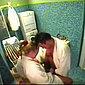 Geiles Paar wird heimlich beim Sex im Badezimmer gefilmt