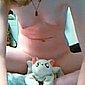 Geiles Mdchen (18) nackt vor ihrer Webcam